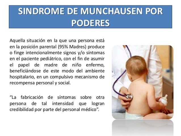 sindrome de munchausen por poderes